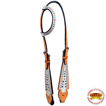 HILASON Western Horse One Ear Headstall Tack Bridle American Leather | for Horses Headstalls
